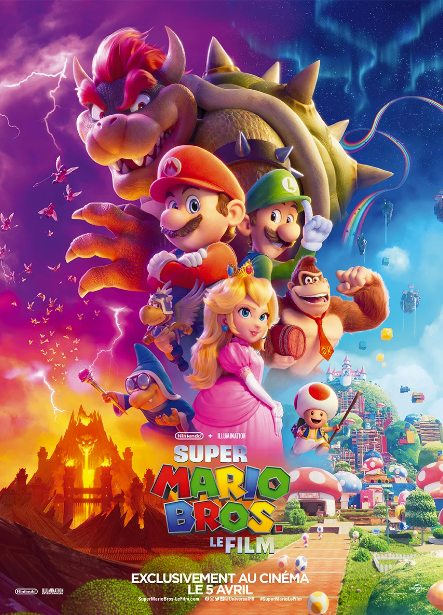 HOM'ART: Film pour enfant Super Mario Bros. Le Film - Experience Shediac