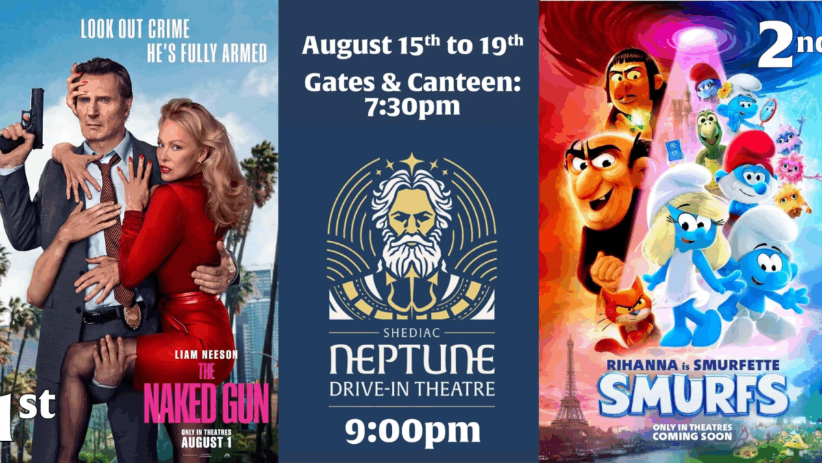 Neptune Drive-In: The Naked Gun & Rihanna is Smurfette SMURFS